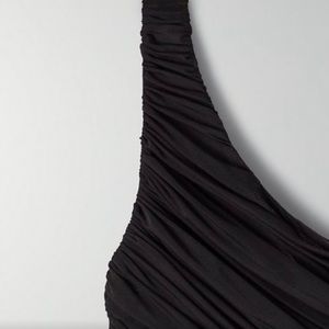 Aritzia TEN BY BABATON Luxor One-Shoulder Dress